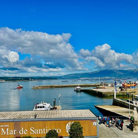 Apartament Exclusivo Atico Boutique Con Vistas Al Mar Vilanova de Arousa Zewnętrze zdjęcie