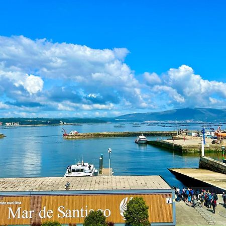 Apartament Exclusivo Atico Boutique Con Vistas Al Mar Vilanova de Arousa Zewnętrze zdjęcie