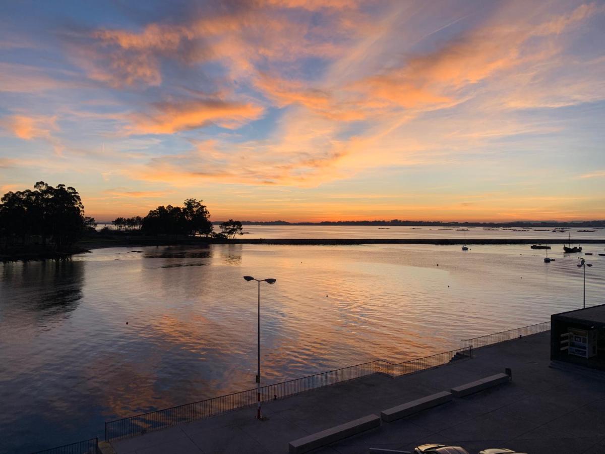 Apartament Exclusivo Atico Boutique Con Vistas Al Mar Vilanova de Arousa Zewnętrze zdjęcie