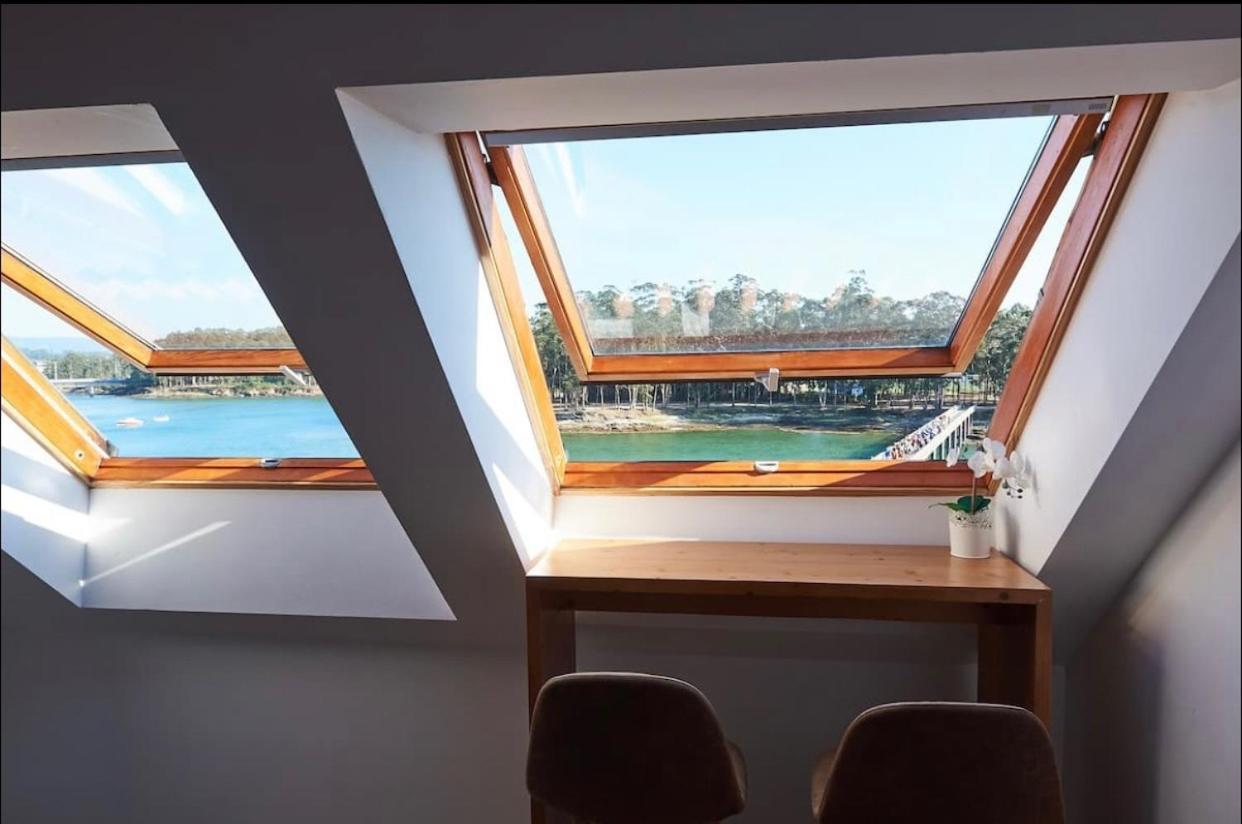 Apartament Exclusivo Atico Boutique Con Vistas Al Mar Vilanova de Arousa Zewnętrze zdjęcie