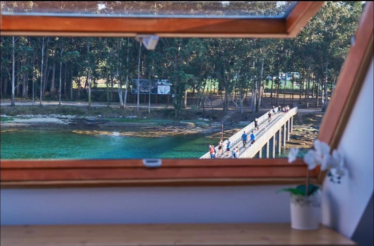 Apartament Exclusivo Atico Boutique Con Vistas Al Mar Vilanova de Arousa Zewnętrze zdjęcie
