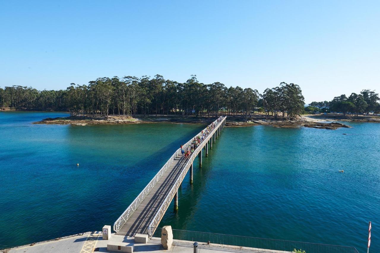 Apartament Exclusivo Atico Boutique Con Vistas Al Mar Vilanova de Arousa Zewnętrze zdjęcie