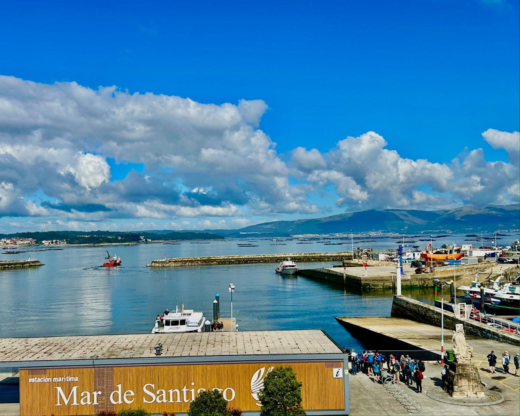 Apartament Exclusivo Atico Boutique Con Vistas Al Mar Vilanova de Arousa Zewnętrze zdjęcie
